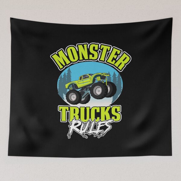 Item preview, Monster Trucks Rules designed and sold by soudaniet.