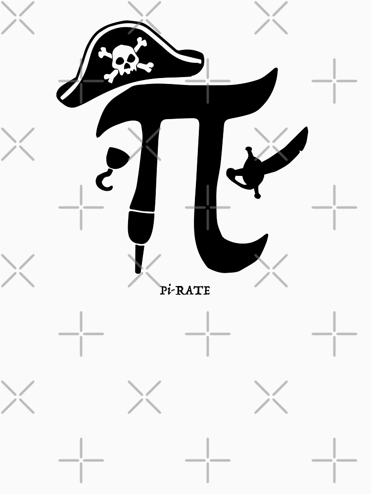 Thumbnail 6 of 6, Pullover Hoodie, Pi-RATE designed and sold by 451Design.