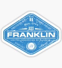 U.S.S. Franklin Sticker