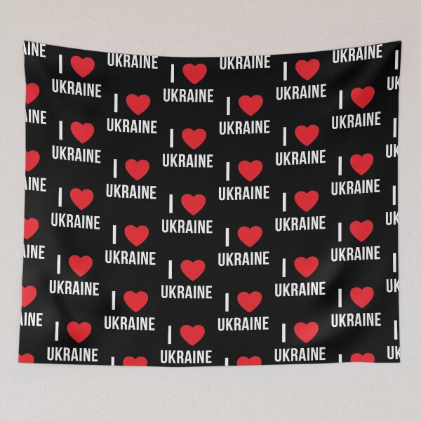 Aperçu de l'œuvre J'♥ UKRAINE créée et vendue par TheILoveShop ❤️.