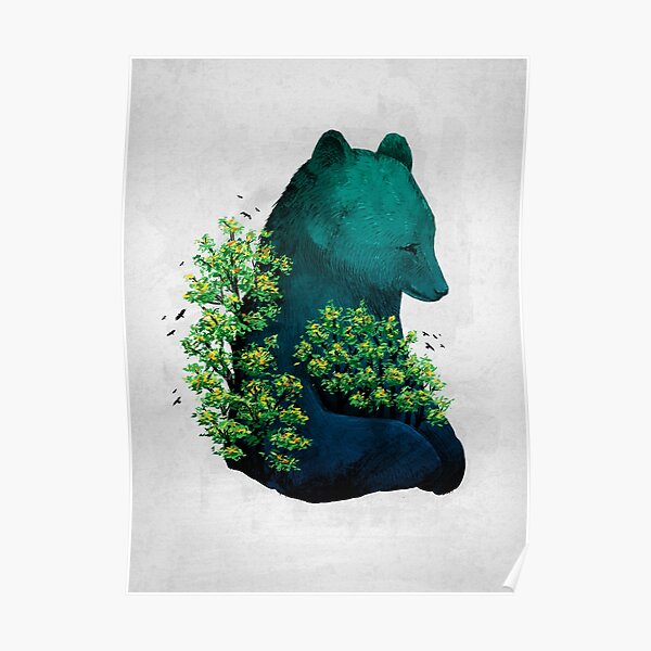 Umarmung der Natur Poster
