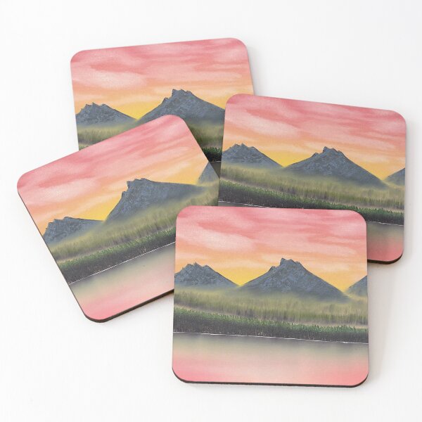 Item preview, Three Steady Mountains Print by Hafez Feili designed and sold by HFeiliArt.