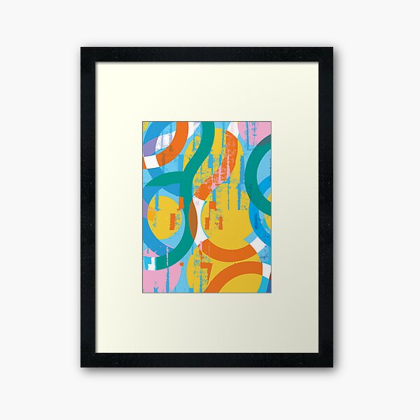 Number 31 - Modern Art Prints Framed Art Print