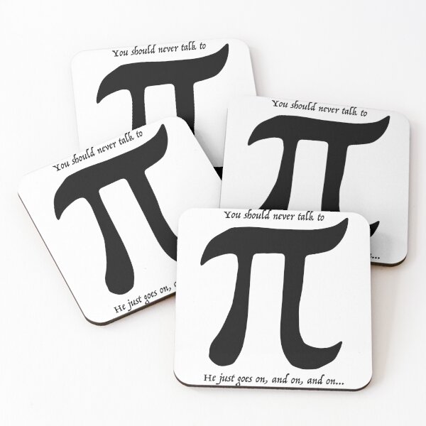 Item preview, You Should Never Talk to Pi designed and sold by 451Design.
