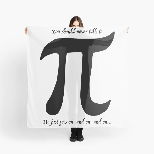 Item preview, You Should Never Talk to Pi designed and sold by 451Design.