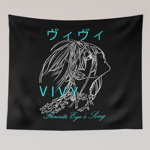 Item preview, Vivy Typograph Fluorite Eye&x27;s Song Spring Anime 2021 Line Art Classic . designed and sold by PaulDanie.
