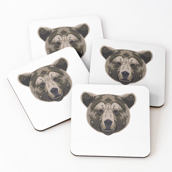 Item preview, Brown bear head designed and sold by Simon De Meulenaer.