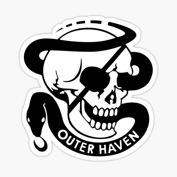 outer heaven Sticker