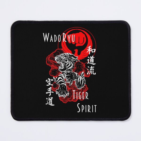 Item preview, Wado Ryu Karate Do Tiger Spirit Martial Arts Budo Design designed and sold by Zanshin-Art.