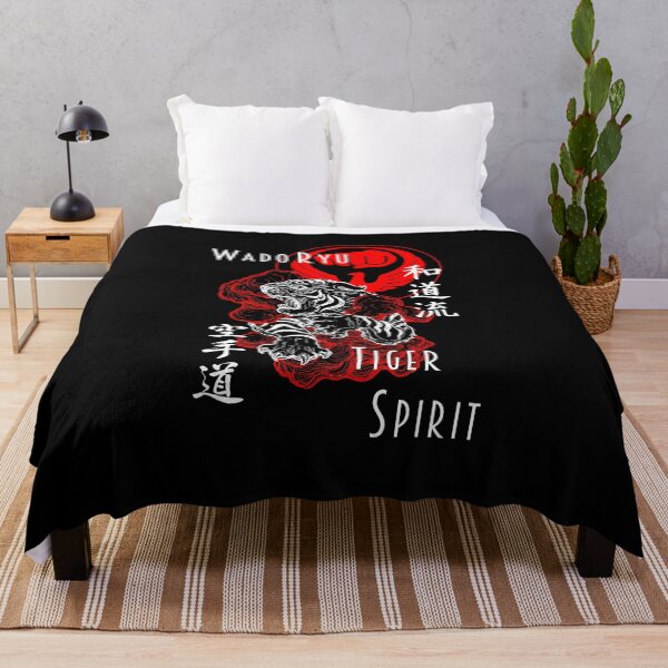 Item preview, Wado Ryu Karate Do Tiger Spirit Martial Arts Budo Design designed and sold by Zanshin-Art.