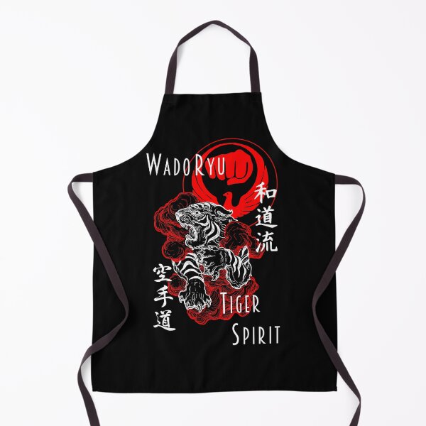 Item preview, Wado Ryu Karate Do Tiger Spirit Martial Arts Budo Design designed and sold by Zanshin-Art.