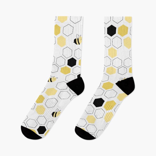 Item preview, Busy bee kawaii pattern designed and sold by high5doodle.