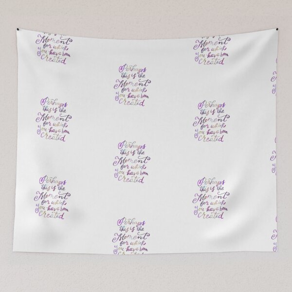 Item preview, Perhaps this is the moment you have been created for motivational Quote designed and sold by ManifestoDesign.