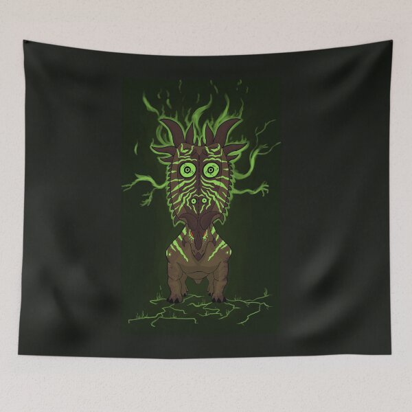 Item preview, pentaceratops with extra eyes? - variant 2 designed and sold by munsterart.