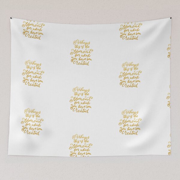 Item preview, Perhaps this is the moment you have been created for motivational Quote designed and sold by ManifestoDesign.