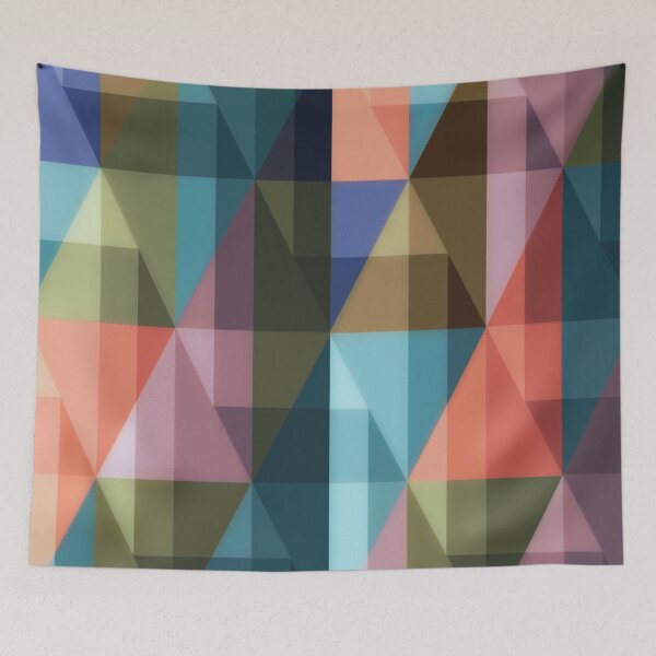 Item preview, Geometric triangles  designed and sold by cutecrazytshirt.