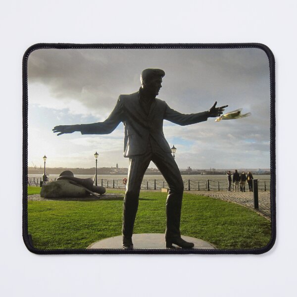 Item preview, THE BILLY FURY STATUE. ALBERT DOCK. LIVERPOOL. UK. designed and sold by ronsaunders47.