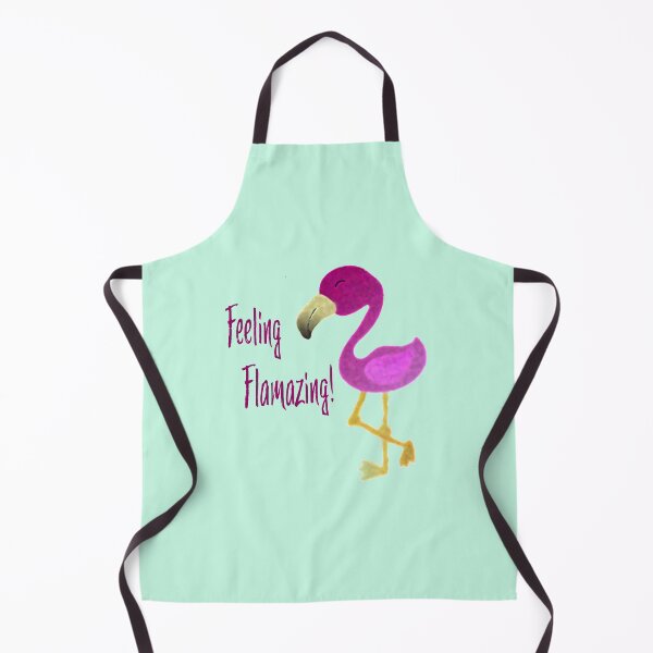 Item preview, Funny Feeling Flamazing Flamingo designed and sold by Hedgie Designs.