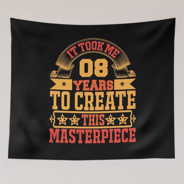 Item preview,  8 happy birthday designed and sold by Designhub14.