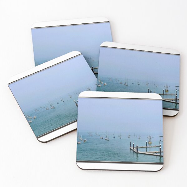Item preview, Misty Moorings of Cowes Harbour.  designed and sold by ronsaunders47.