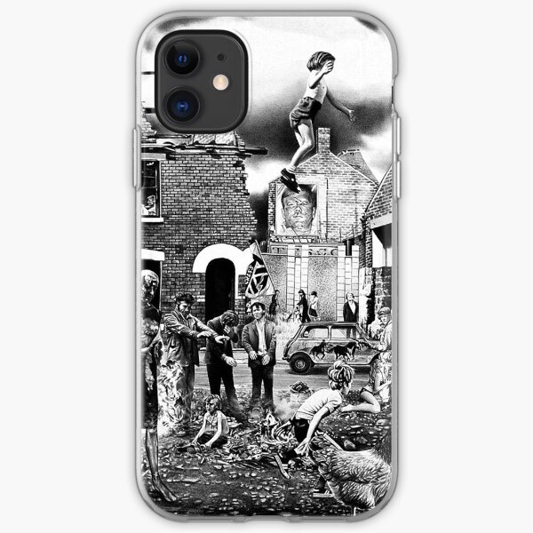 Crass - the Feeding of the 5000, Flight or Drive? Survive, the Second Sitting, Anarchy and Peace iPhone Soft Case