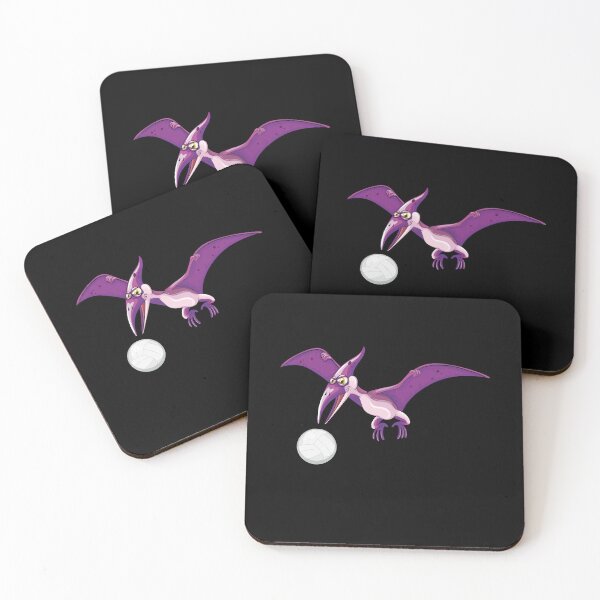 Item preview, Dinosaur Playing Volleyball ,Funny Good Dinosaur Volleyball Lovers Simple Flying Design designed and sold by pedrored369.