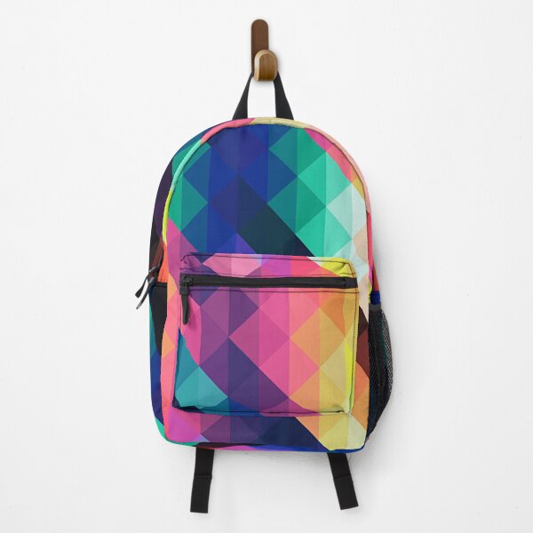 Item preview, Abstract multicolor geometric triangles designed and sold by cutecrazytshirt.