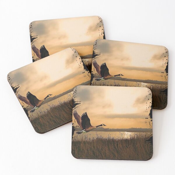 Item preview,  GEESE AT SUNRISET PAINTING designed and sold by THE AMERICAN TEEVANGELIST.