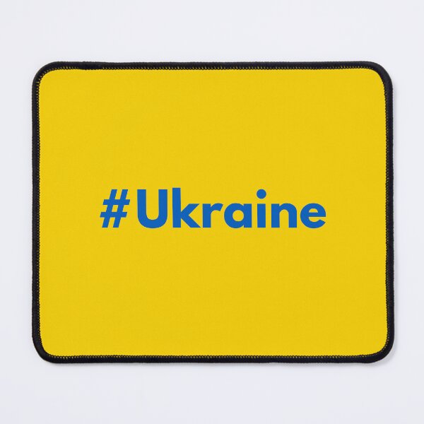 Item preview, Hashtag Ukraine - blue / yellow - Ukrainian flag colors designed and sold by HashtagZone.