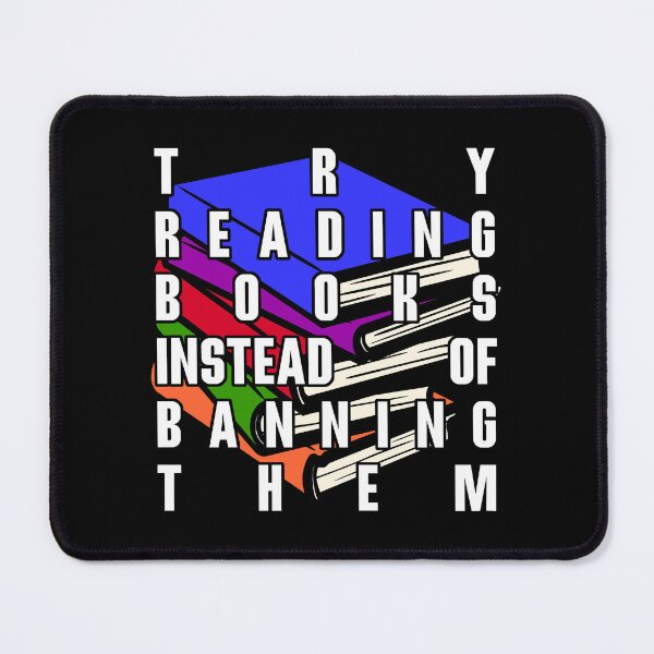 Item preview, Try Reading Books Instead Of Banning Them designed and sold by NIFE-FUN.