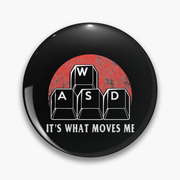 Item preview, WASD It&x27;s What Moves Me - Funny PC Gamer Computer Nerd Gift  Classic . designed and sold by PaulDanie.