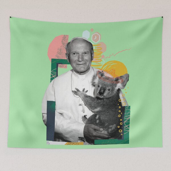 Item preview, John Paul II designed and sold by Mo Papa.