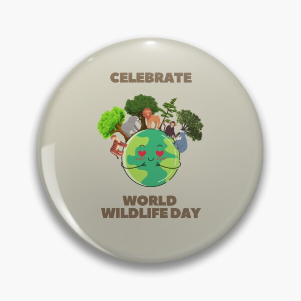 Item preview, Celebrate World Wildlife Day designed and sold by MugsAndDuds.