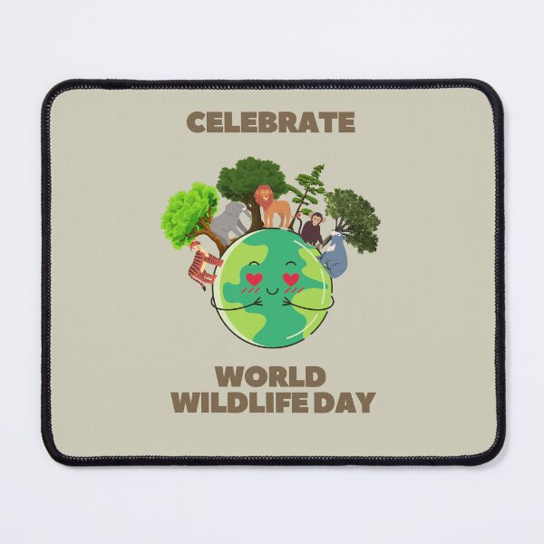 Item preview, Celebrate World Wildlife Day designed and sold by MugsAndDuds.