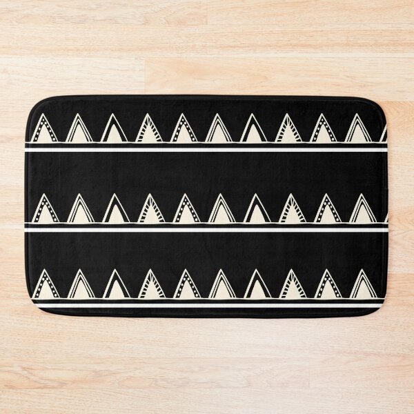 Item preview, Mudcloth Pattern Minimalist  Abstract  Geometric Shapes Boho  Pattern designed and sold by zedonee.