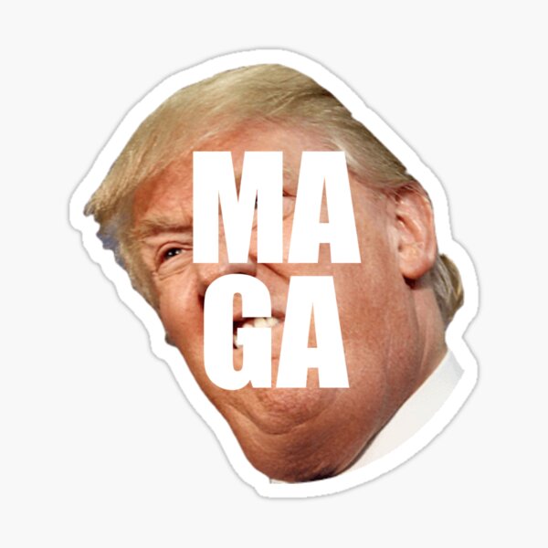 Item preview, Donald Trump Head - MAGA designed and sold by John Stevens.