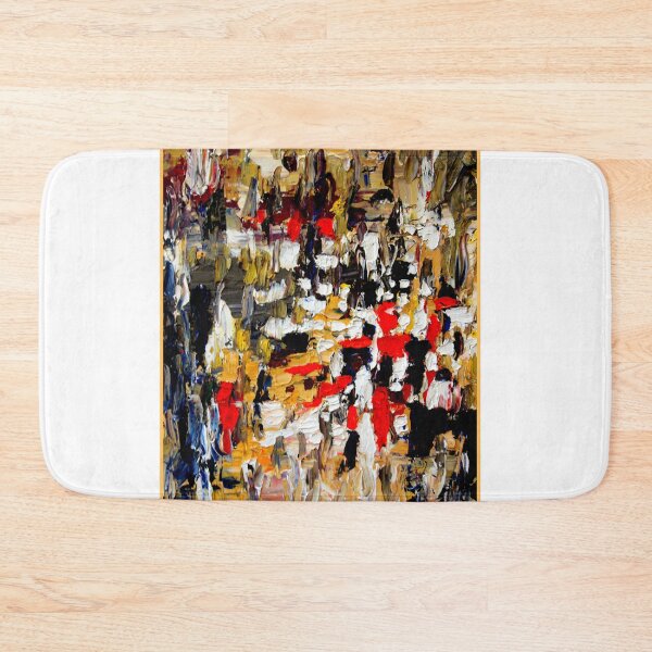 Item preview, Oil Abstract: "Downtown Lights" designed and sold by artistoutfitter.
