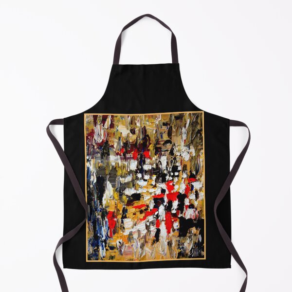 Item preview, Oil Abstract: "Downtown Lights" designed and sold by artistoutfitter.