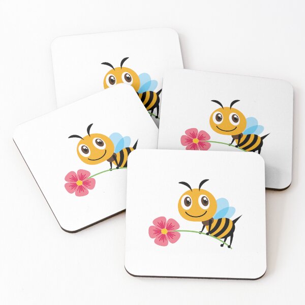 Item preview, Cute bee smiling designed and sold by DouayArtDesign.