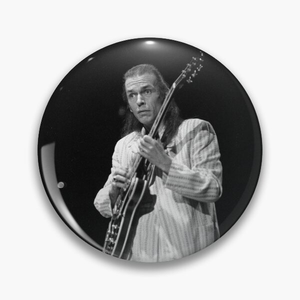 Item preview, Steve Howe BW Photograph designed and sold by ConcertImages.