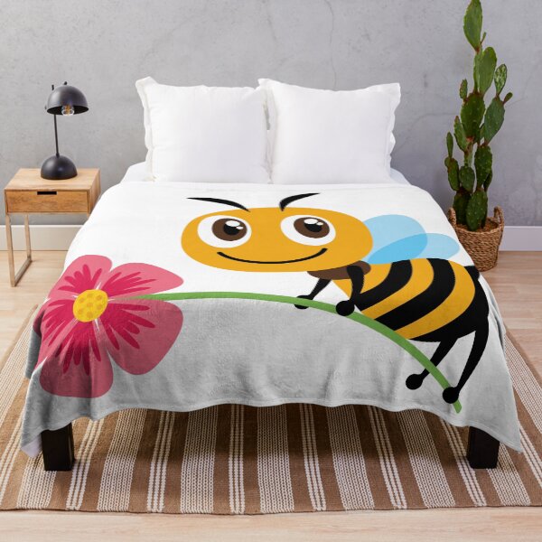 Item preview, Cute bee smiling designed and sold by DouayArtDesign.