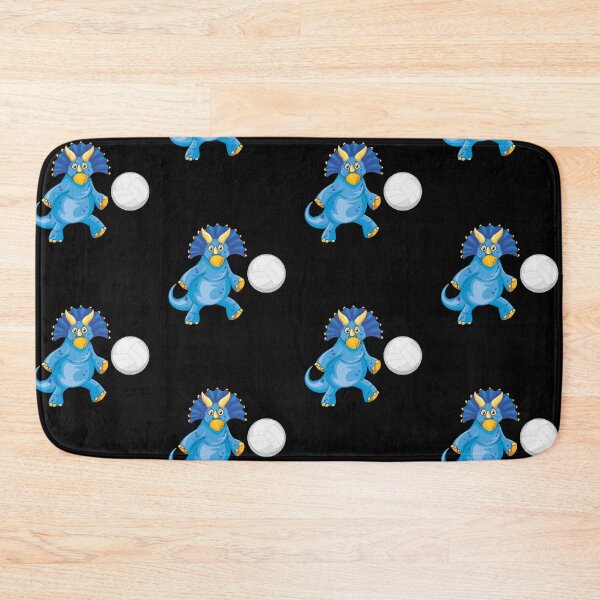 Item preview, Dinosaur Playing Volleyball ,Funny Good Dinosaur Volleyball Lovers Blue Design designed and sold by pedrored369.