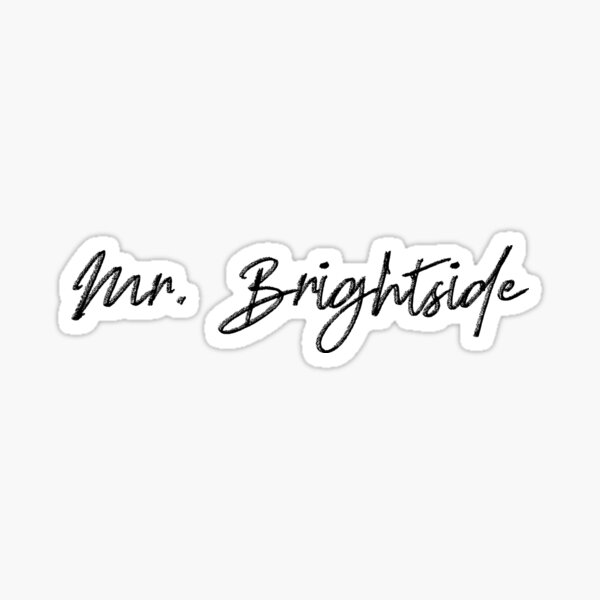 Item preview, Mr Brightside (black) designed and sold by didijuca.