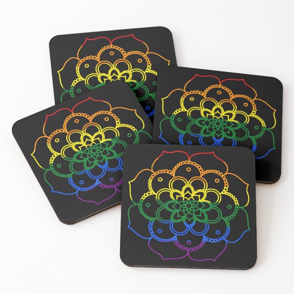 Item preview, Pride Mandala 1 designed and sold by Avery Marshall.