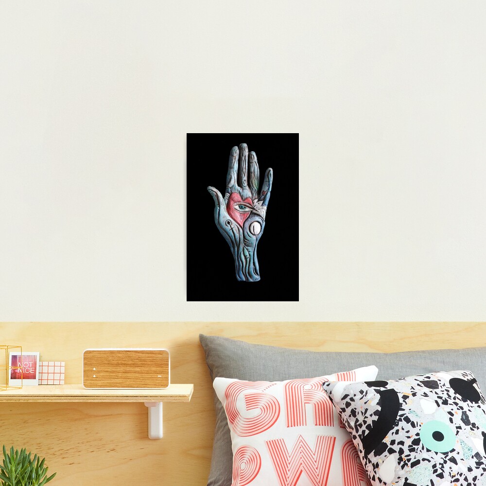 heart rests in the mind Photographic Print