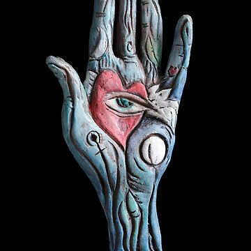 Artwork thumbnail, heart rests in the mind  by mona shiber