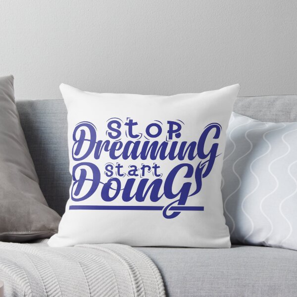 Item preview, Stop Dreaming Start Doing Right, Motivational Quote To The Success Sticker designed and sold by podekom.
