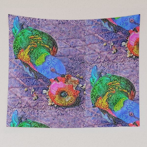 Item preview, Hungry parrot illustration premium design  designed and sold by truemoneyman.