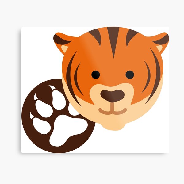 Tiger Paw Metal Prints for Sale | Redbubble Tiger Paw Metal Prints for Sale | Redbubble