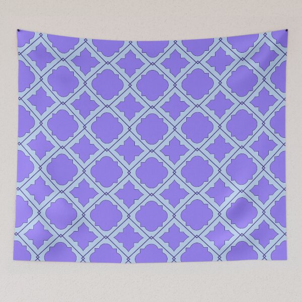 Item preview, Integrating Pattern - Bordered Purple designed and sold by kernowerno.